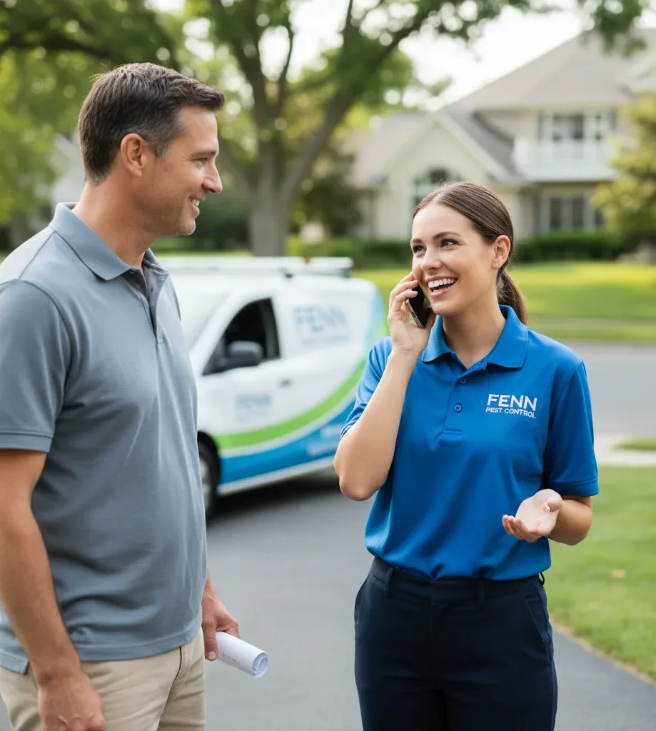 Fenn Pest Control customer support in Oneida